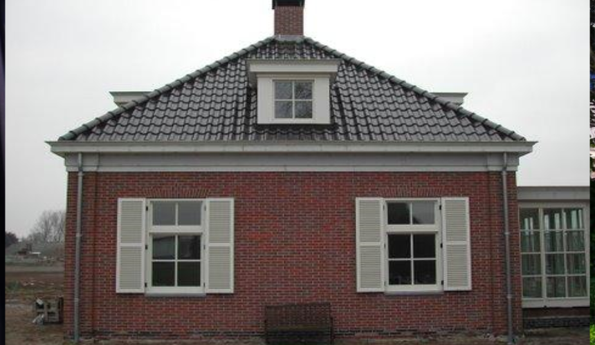 Louvre luiken, dakkapel, luiken,Kozijnen van Kuiters, kozijnen van hout, houten kozijnen, houten deuren, houten ramen, deur van hout, duurzame kozijnen, isolatie kozijnen, Accoya kozijnen, kozijn van Accoya, Accoya bekleding