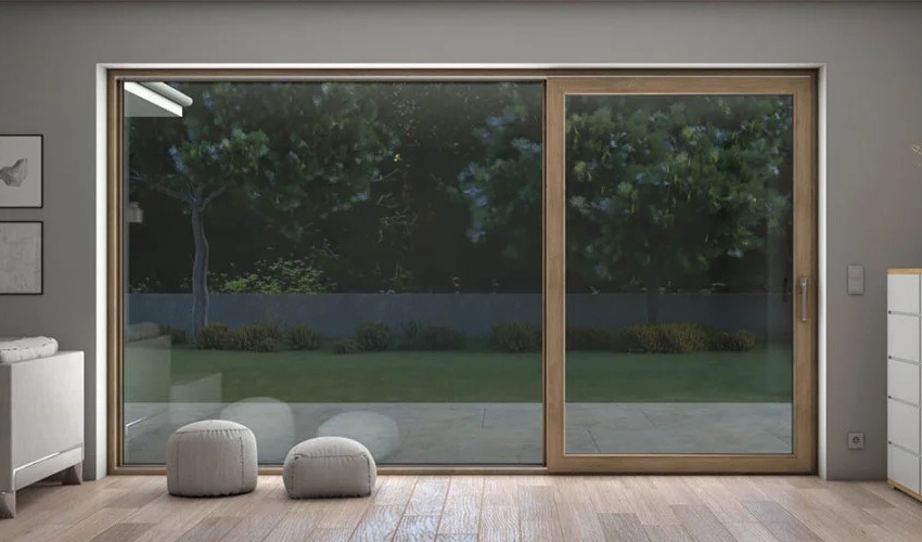 schuifpui, schuifdeuren, midden schuifpui, midden schuifdeuren, hef schuifpui, hf schuifpui, houten schuifpui, schuifpui van hout, Volhout schuifpui,